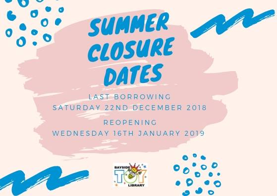 Read more about the article Summer Closure Dates