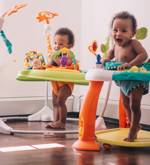 Infant toys to help with crawling, standing and walking